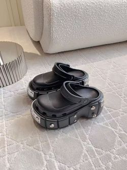 Authentic Balenciaga Crocs Size 10 Reciept 