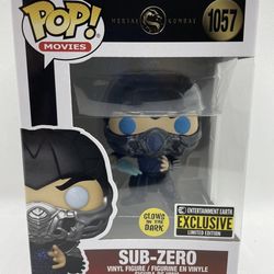 Mortal Kombat Funko POP Sub-Zero Glow-in-the-Dark Pop Exclusive