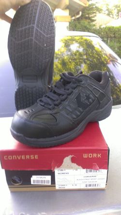 Converse steal toe work shoes