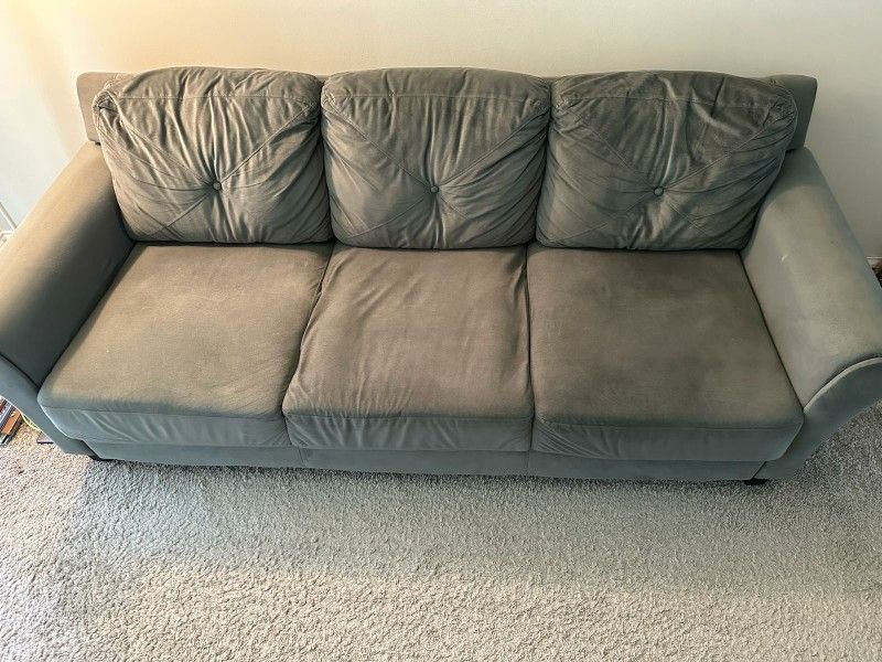 Sofa - Dark Gray Fabric