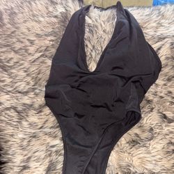 SHEIN One Piece V Neck 