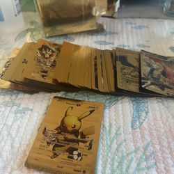 Pokemon Gold Cards