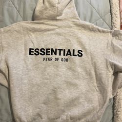 Light Oatmeal Essential Hoodie
