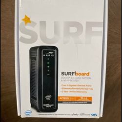 Cable Modem And Wi-Fi Router
