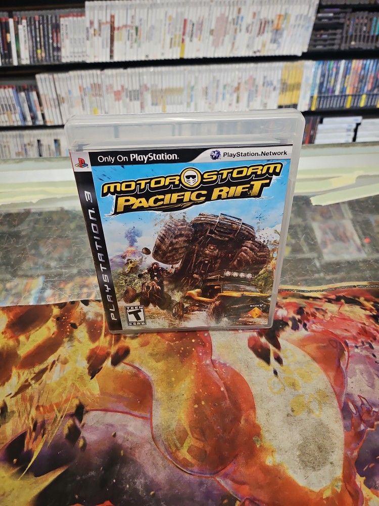 MotorStorm: Pacific Rift (PlayStation 3, PS3) Excellent CIB Complete w/ Reg Card