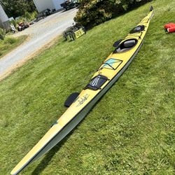 Necky Arluk 1.9 Sea Kayak 18ft Yellow