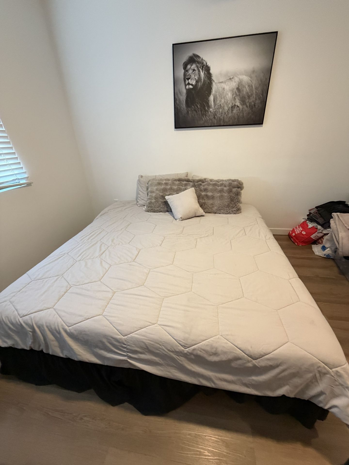 King Size Memory Foam Mattress and Box Spring $300 OBO