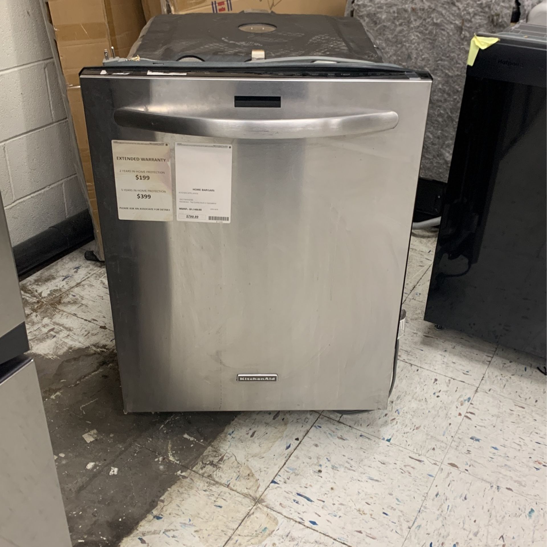 KitchenAid Top Control Built In Dishwasher