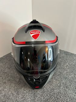 Ducati Horizon, X-1004, X-lite Motorcycle Helmet (Size: L), & Soft Travel Bag.