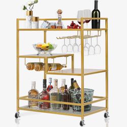 Gold Bar Cart