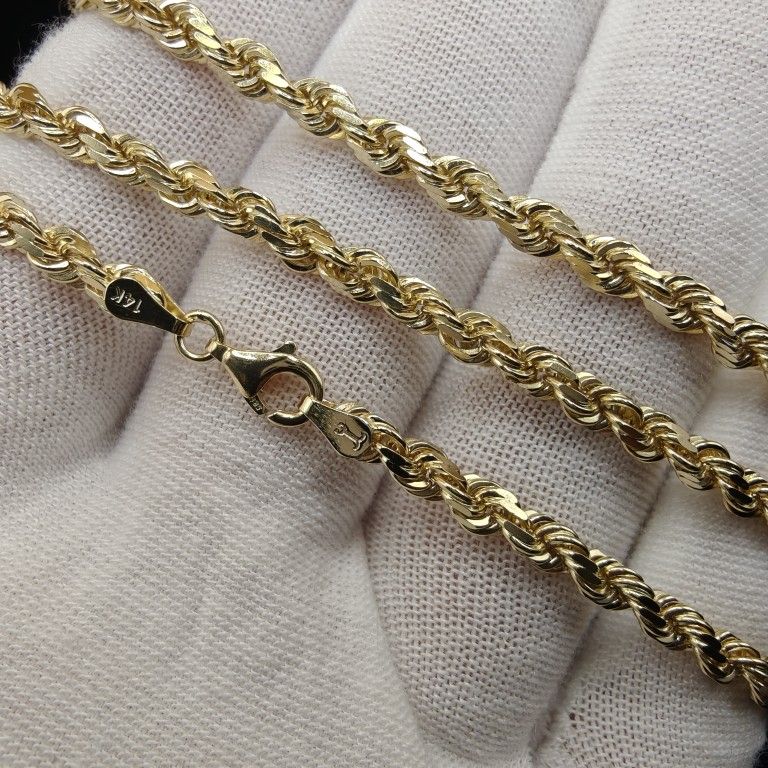 14k Gold Jacoje Rope Chain