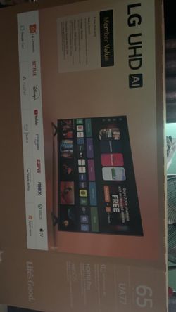 LG 65-inch UHD AI Smart TV