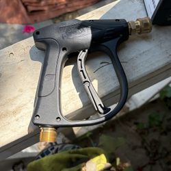 Power washer gun