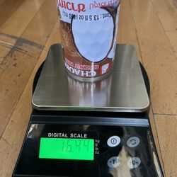 Kitchen Scale With Green Backlit 