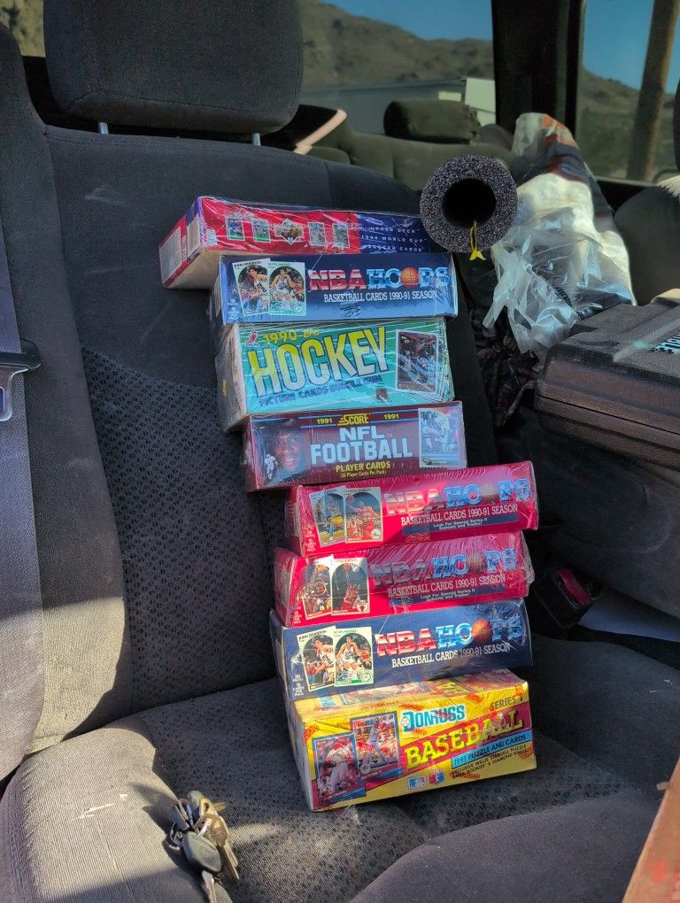 Unopened 1990s Sports Cards