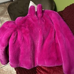 INC Faux-Fur Coat Women