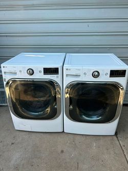 Washer and Dryer Set.