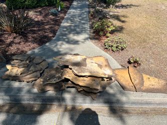 Flagstone material