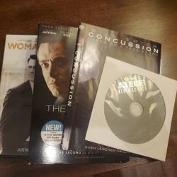 Excellent Condition DVD Collection of Movies, Guitar Tutorial, And Hip Hop Abs