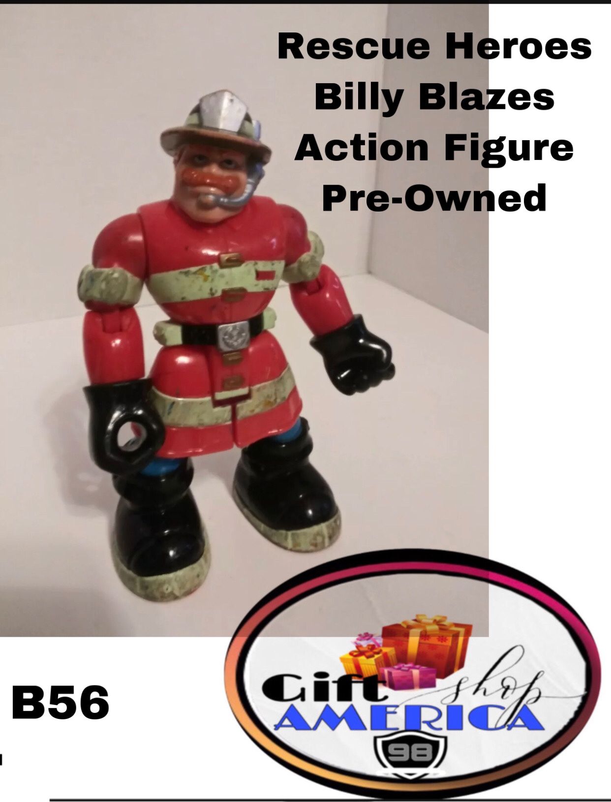 Rescue Heroes Billy Blazes Action Figure Pre-Owned B56