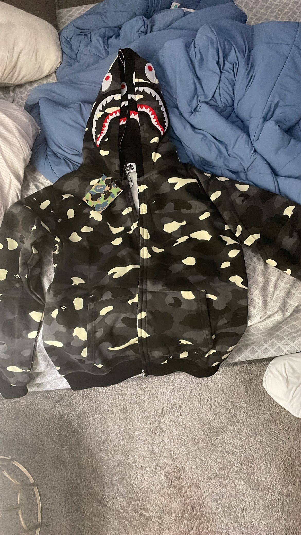 Brand New Bape Hoodie Size Medium