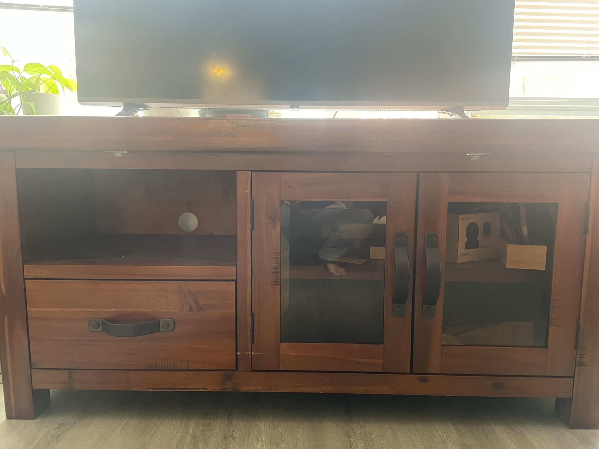Brown TV Stand
