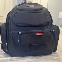 Bag Nation Extra Large Diaper Bag Backpack for Twins or 2 Kids | Unisex 3 in 1 with Stroller Straps