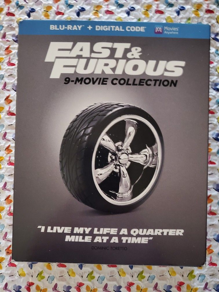 FAST AND FURIOUS 9 MOVIE COLLECTION (BLU-RAY + DIGITAL COPY)