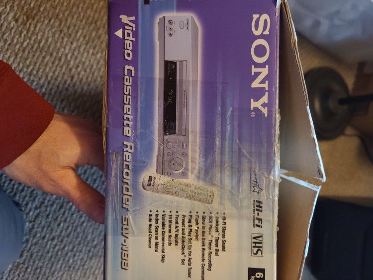 Sony VCR with Remote