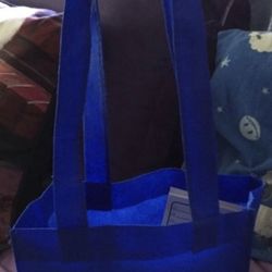 Reuseable Bag Small Long Handles And Mix Stuff