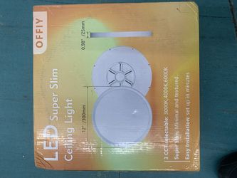 LED Super Slim Ceiling Light 