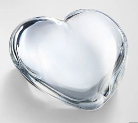 Baccarat Clear Crystal Heart 