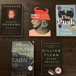 FICTION/MYSTERY THRILLER BOOK BUNDLE