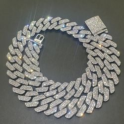 22 Inch Moissanite Chain