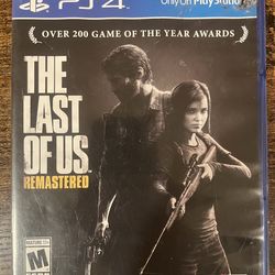 The Last of Us Remastered-PS4