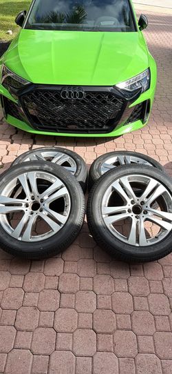2018 Mercedes-Benz S450 OEM Wheels & Tires – Factory Set w/ Bridgestone Runflat Tires