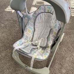 Baby Chair, Rocker, Fisher-Price Deluxe Take-Along Swing & Seat