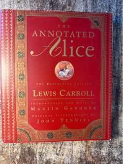 The Annotated Alice: The Definitive Edition Hardcover | Lewis Carroll | Martin Gardner | Illustrated by John Tenniel
