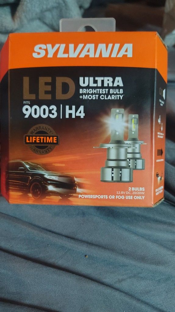 Sylvania LED ULTRA Headlight Bulbs 9003/H4