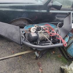 1999 Ford ranger reinforced bumper and winch