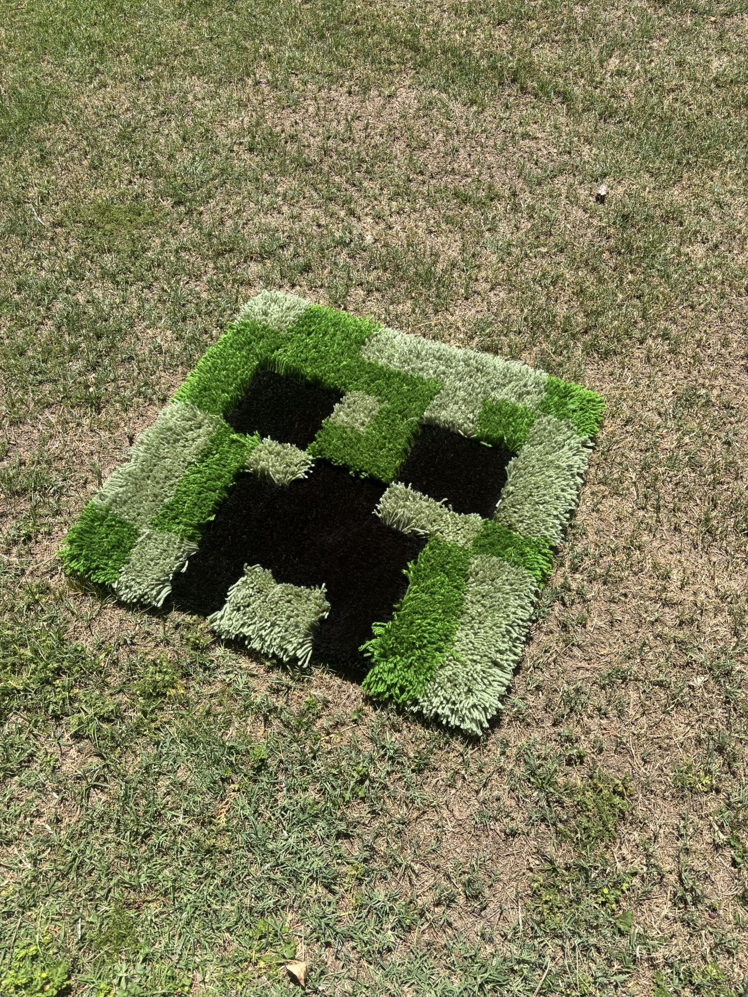 Minecraft Creepy Rug