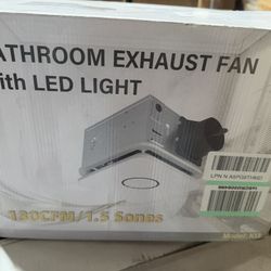 Bathroom Exhaust Fan With Led Light
