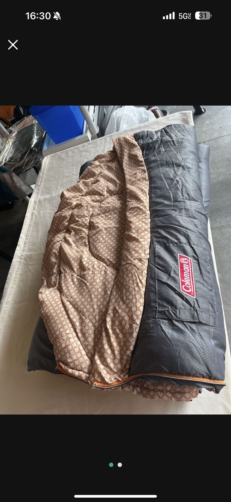 5 sleep bags