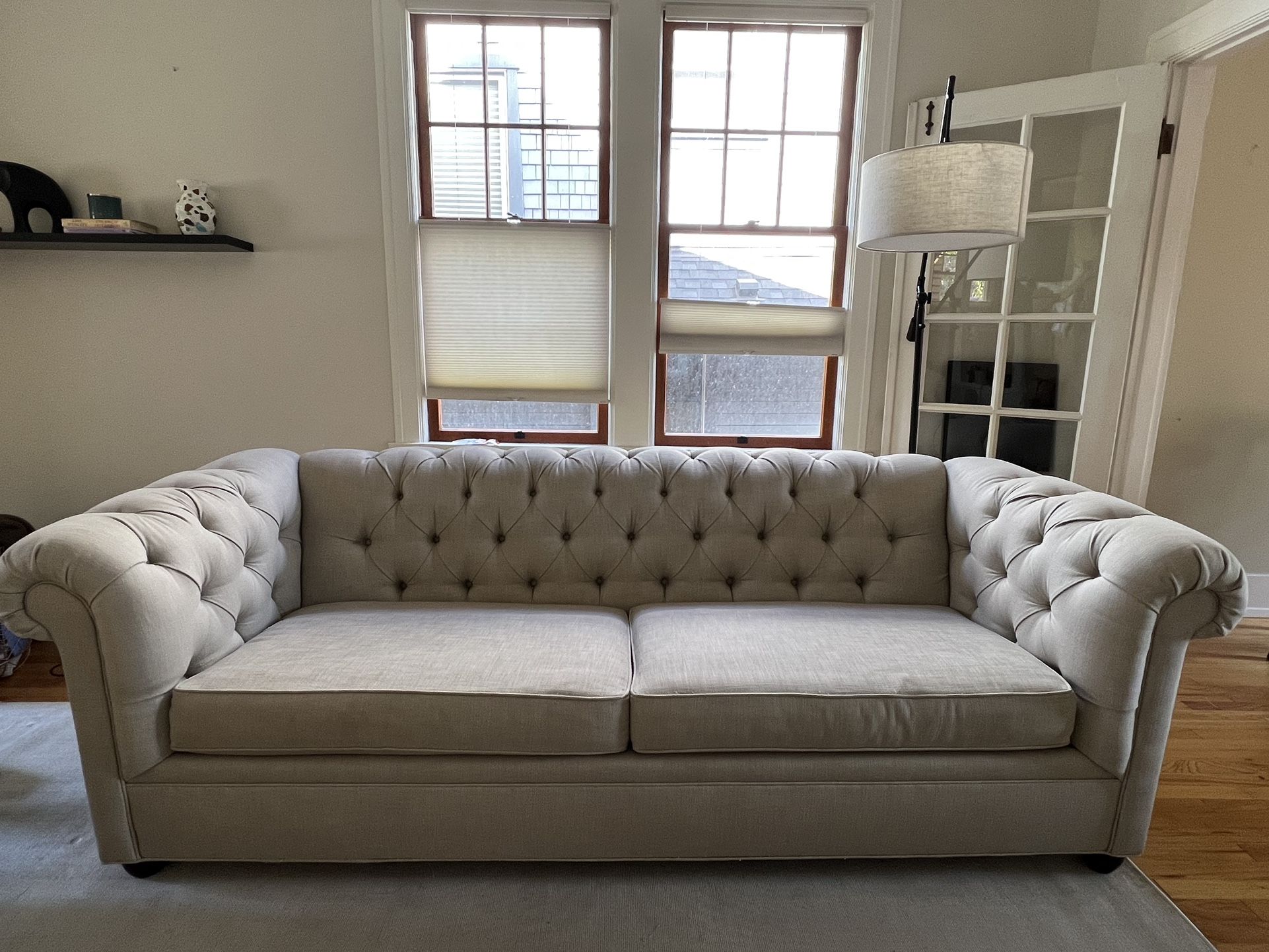 Pottery Barn Chesterfield Upholstered Sofa
