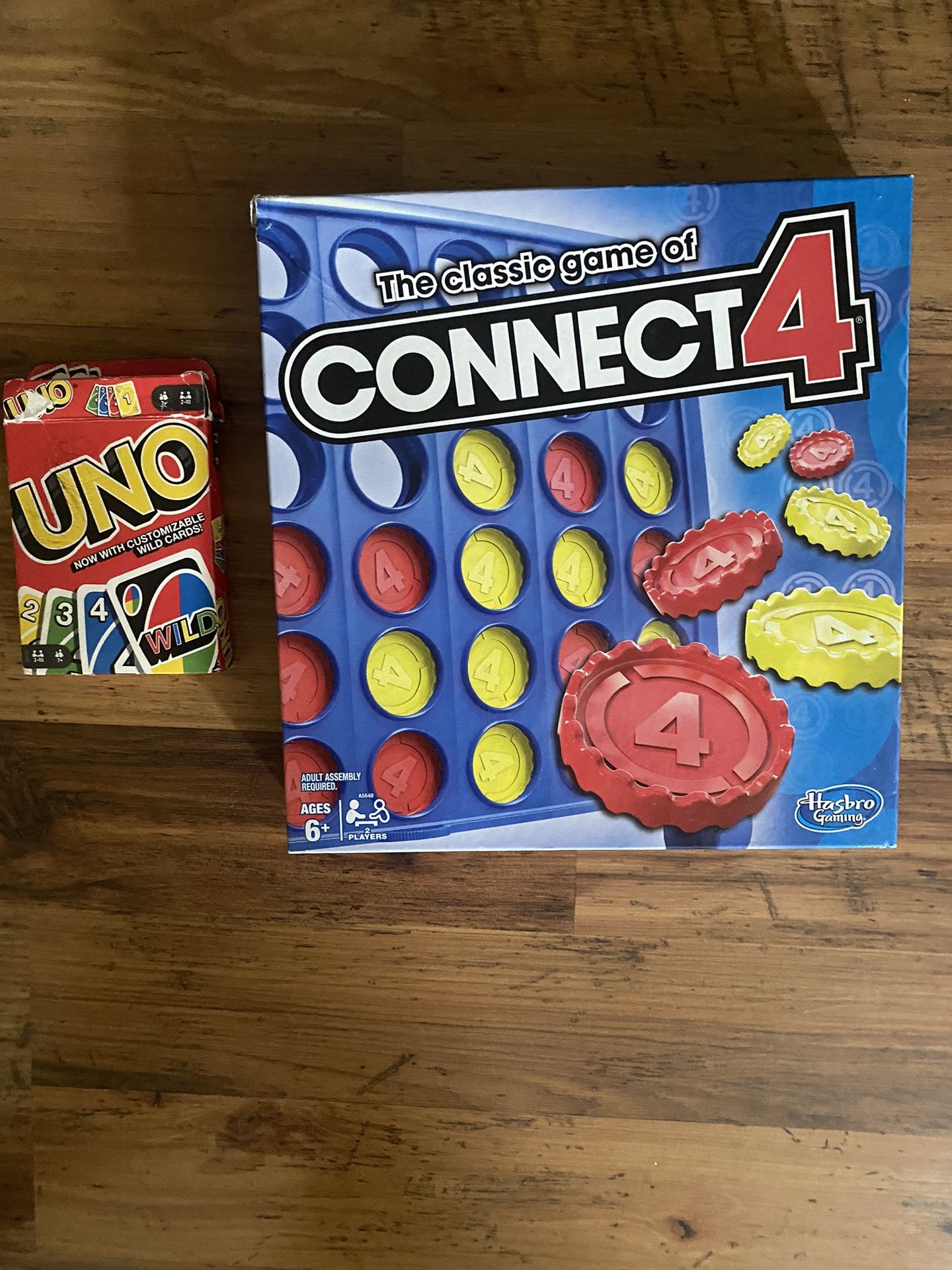 Connect 4 & Uno Game. $10