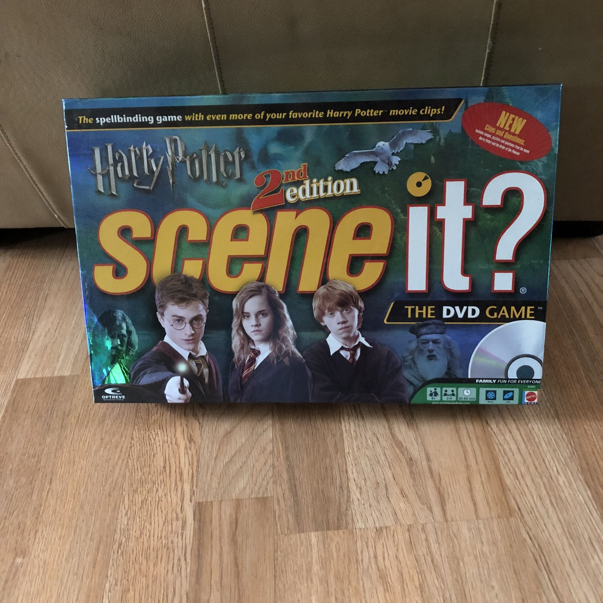 HARRY POTTER Scene it? 2nd Edition The DVD Family Game