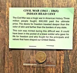 Civil War Indian Head Cent