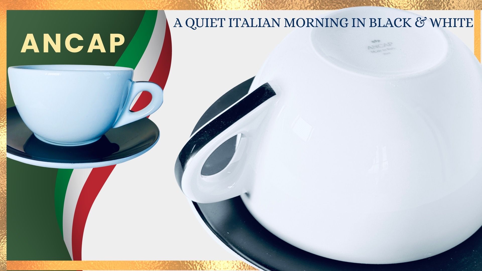 Ancap Set.Made in Italy.