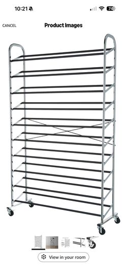 50 Pair Shoe Rack Organizer
