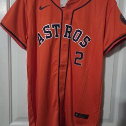 Houston Astros Youth XL 18/20 Nike Bregman Jersey $125 Retail
